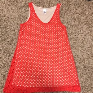 Coral tank top